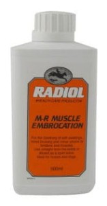 Radiol M-R muscle embrocation 500ml